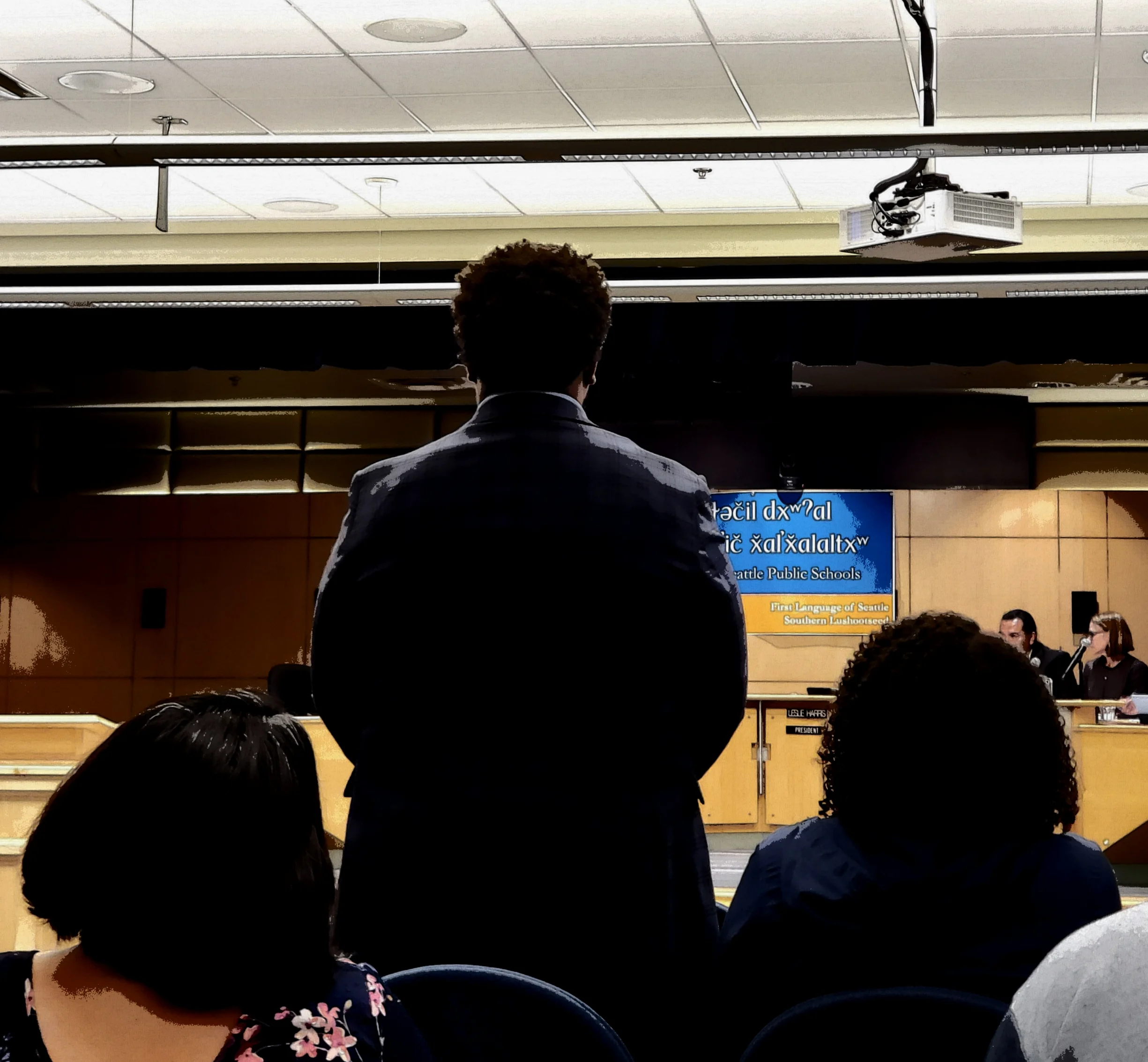 Brandon Hersey is our new school board rep in Southeast Seattle