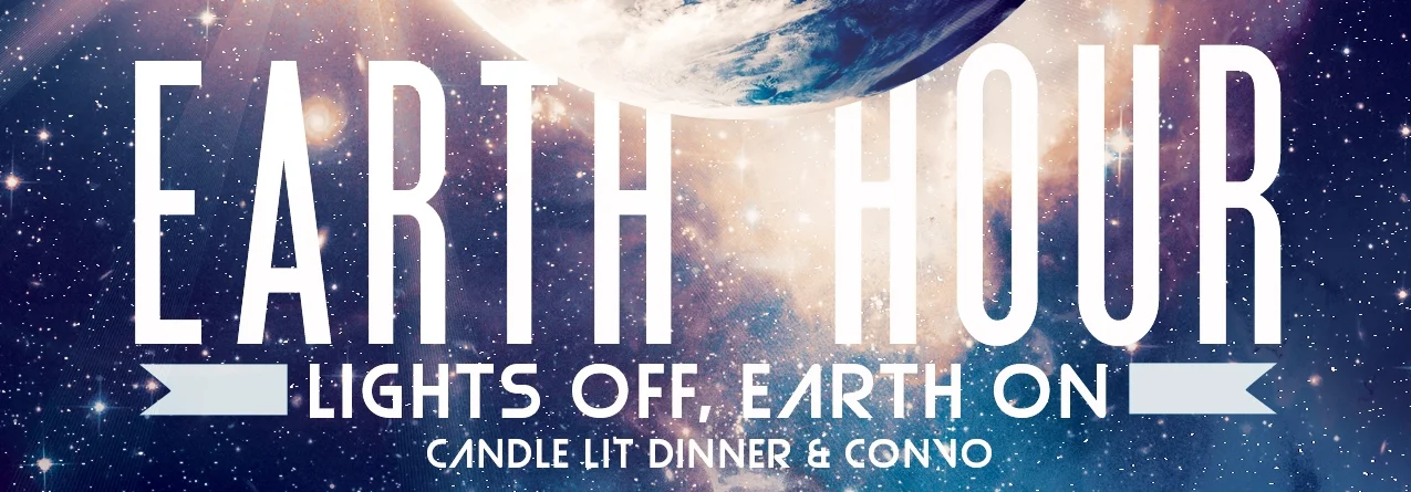 Lights OFF – Earth ON: Candlelit Dinner & Convo