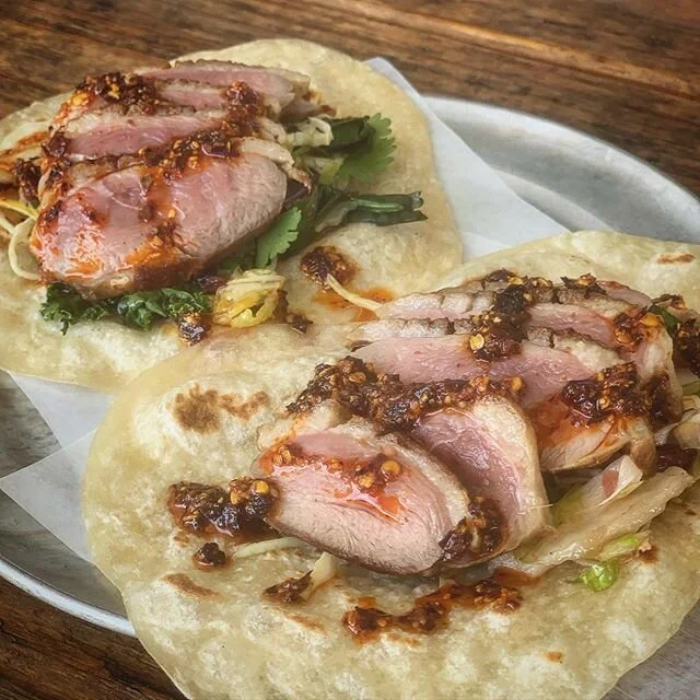 Don&rsquo;t forget about this delectable treat!  Duck Breast Taco!