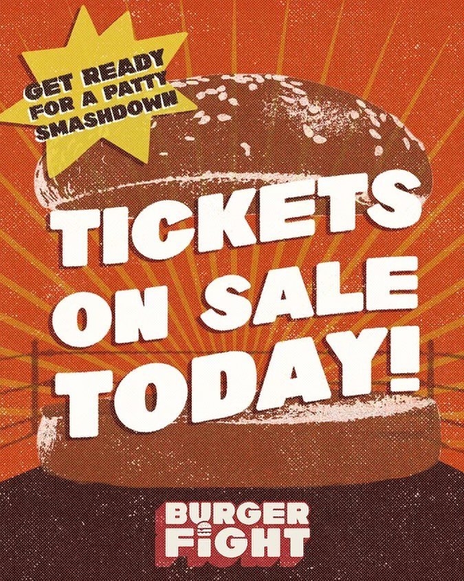 Go to our link for direct access to tickets!  Yes our Taqueria will be making a Burger!