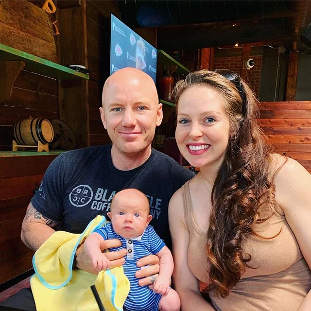 Family lunch date and day of explorations #myblueeyedboy #allthechins #maverick #blackriflecoffee