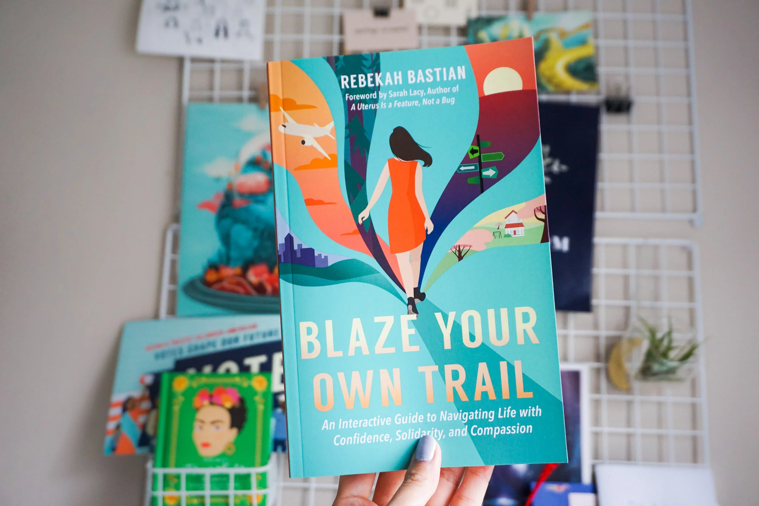 Blaze Your Own Trail - Book Illustration Process