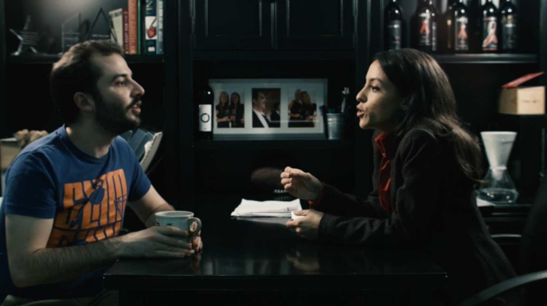 *a still from Kitchen Sink's promo video directed by Chris Winterbauer, featuring Kitchen Sink Host Kevin Comartin and Gabriela Rosamond as 'Sheela'. 