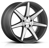 Vossen CV7 Matte Graphite Machined