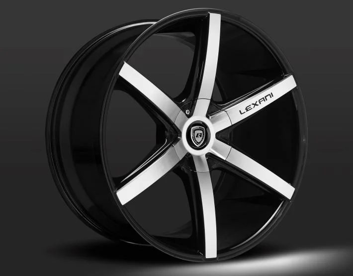 R-SIX MB - MACHINE FACE/BLACK ACCENTS WITH BLACK LIP. 