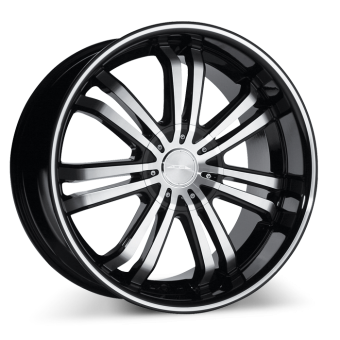 Devine C892 | Black with Black Lip/Machined Stripe