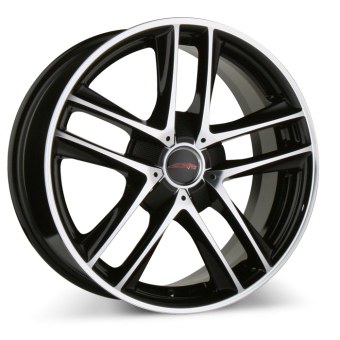 V12 D668 | Black with Machined Face