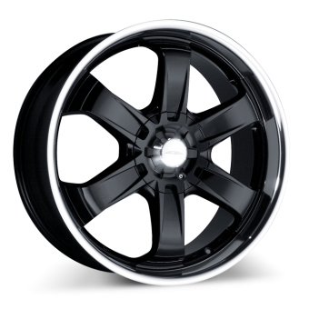 T-1R C001B | Black with Machined Lip