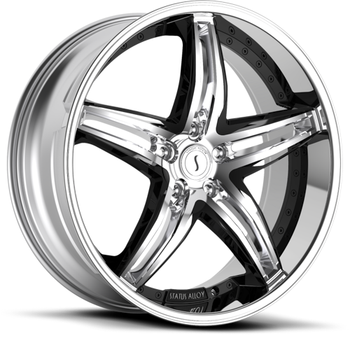 S837 HAZE Chrome w/ Black Inserts