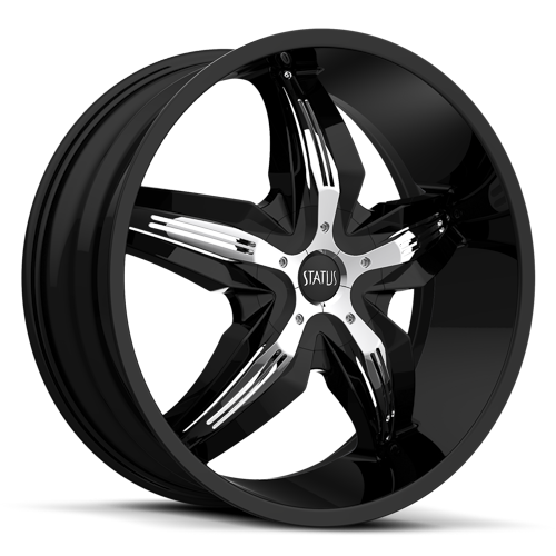 S822 DYSTANY Gloss Black w/ Chrome Inserts