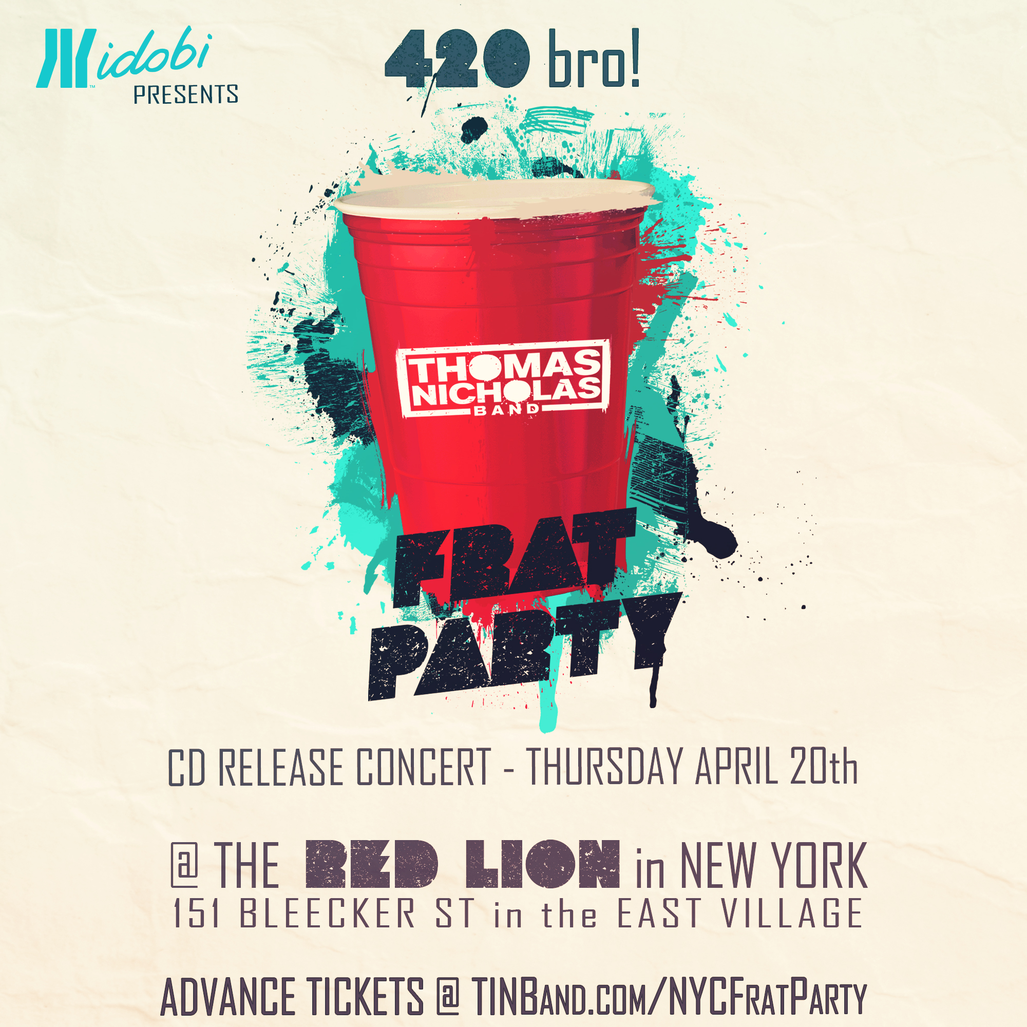 Thomas Nicholas Band Presents Frat Party!