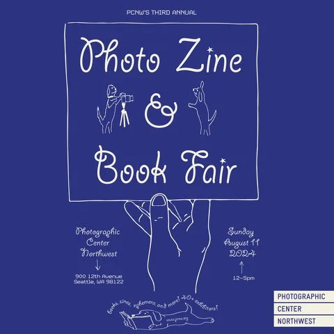 My zines will be at the 3rd annual PCNW Photo Zine & Book Fair!