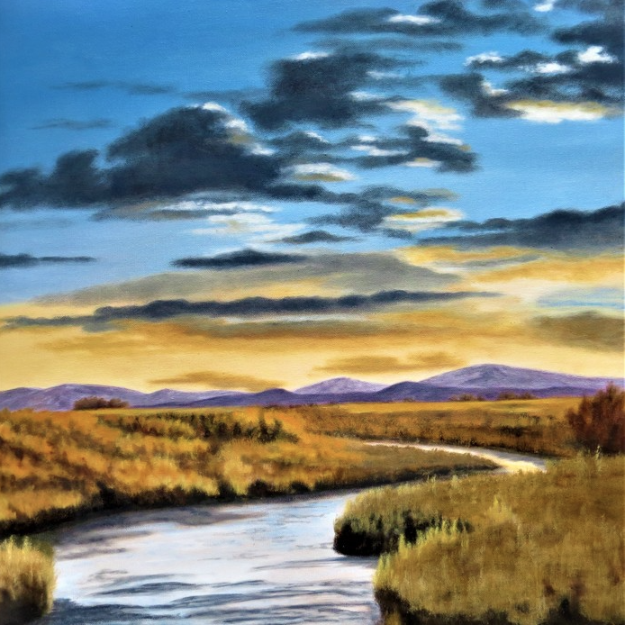 Laurie LaMere - "Wyoming Sunset"