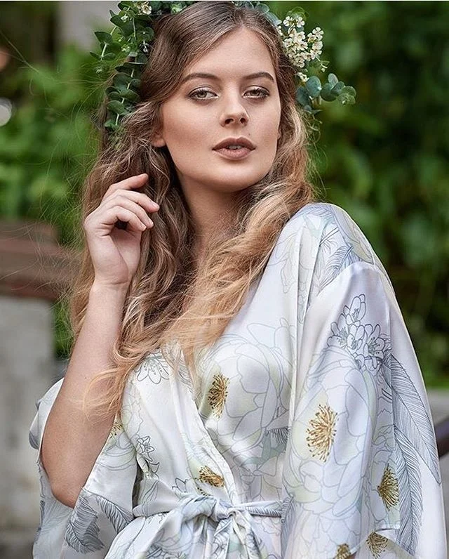 Gorgeous crown of eucalyptus and wax #flowercrown #photoshoot #flowercrowned