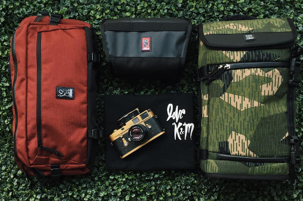 Product shot for Chrome Industries and K&M Camera. © 2016
