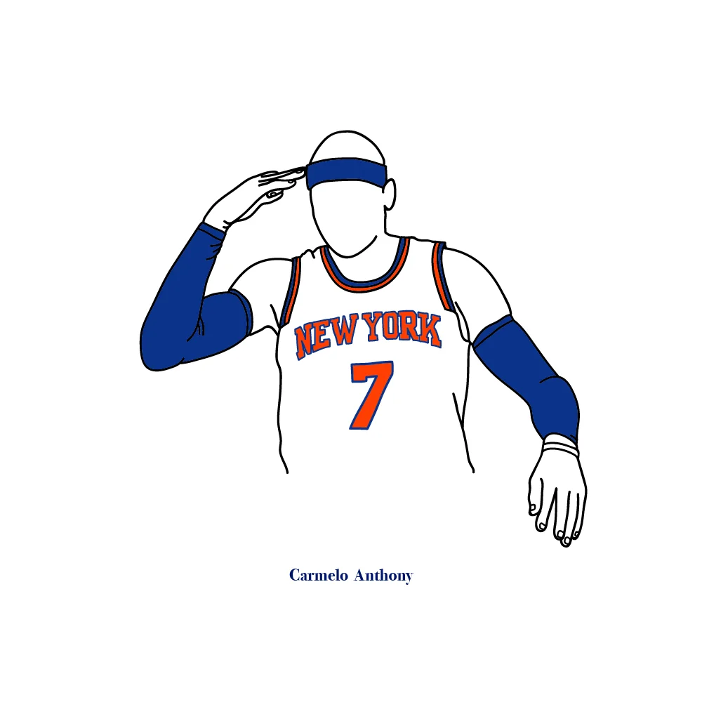 CARMELO ANTHONY // 2011 - 2017   ©2018