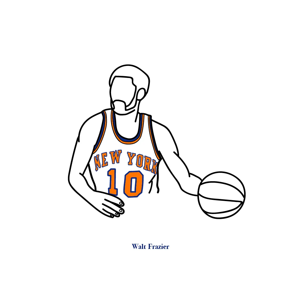 WALT FRAZIER // 1967 - 1977   ©2018