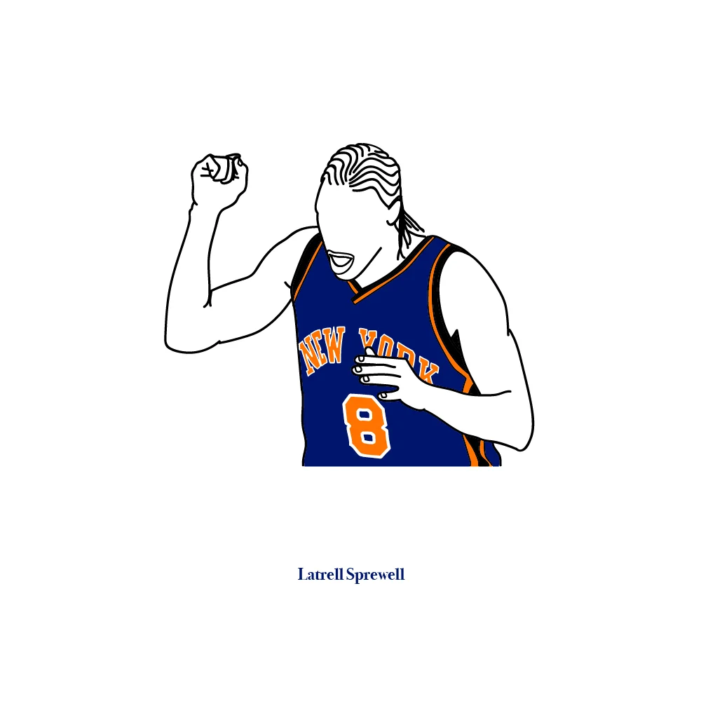 LATRELL SPREWELL // 1998 - 2003   ©2018