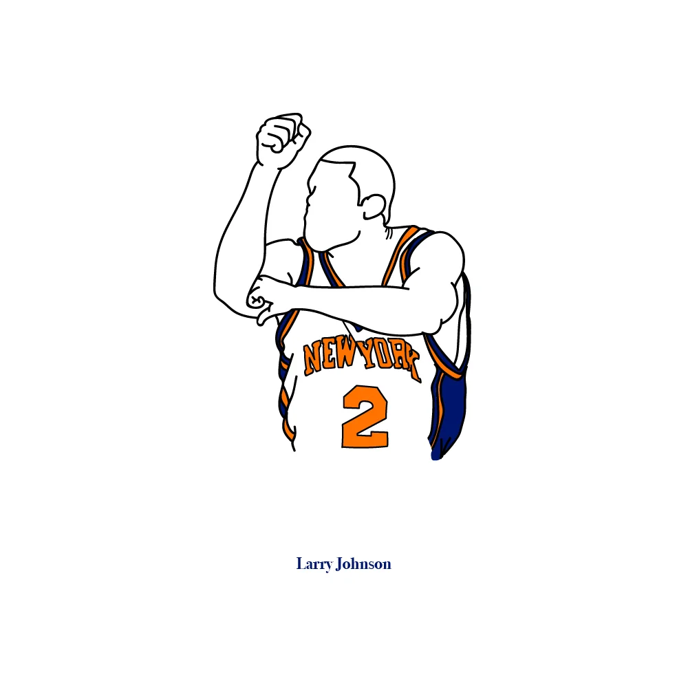 LARRY JOHNSON // 1996 - 2001   ©2018