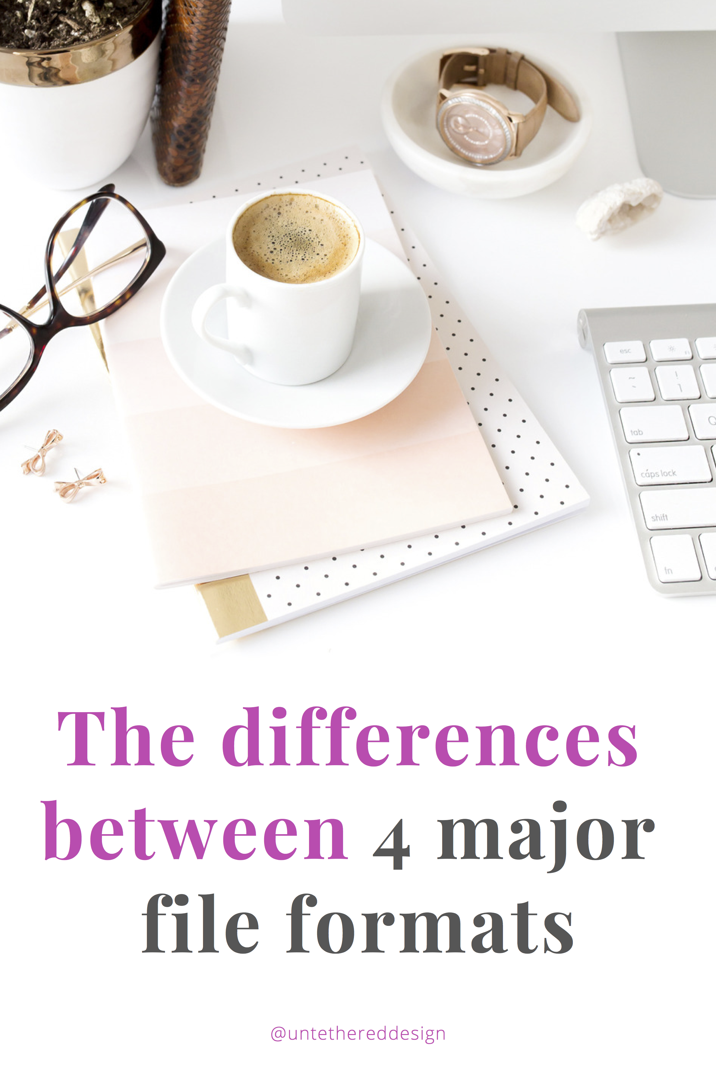 The differences between 4 major file formats — Untethered Design Studio ...