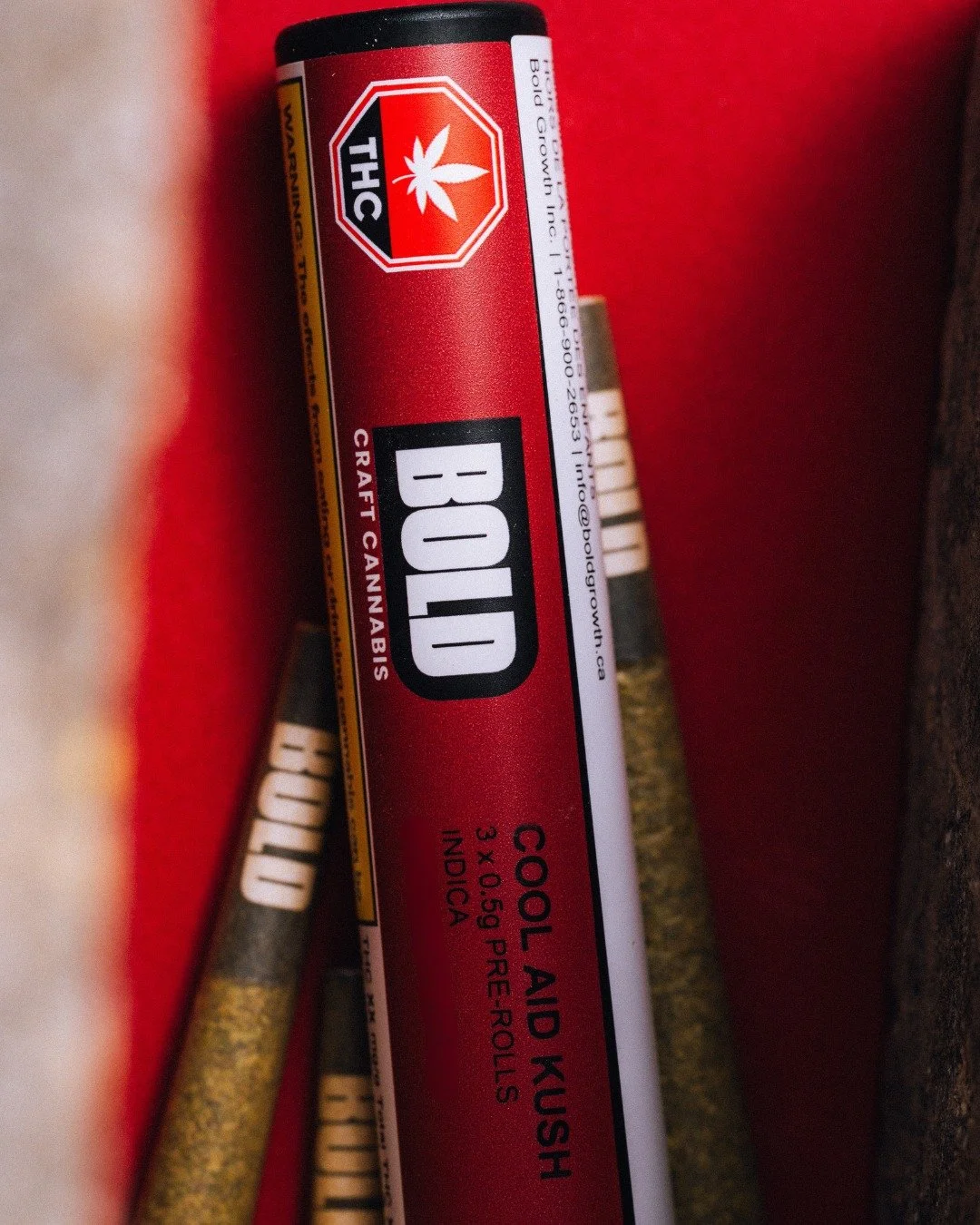 Cool by name, cooler by nature.
Cool Aid Kush Pre-Rolls serve citrus-diesel aroma and smooth indica energy. 
3 at a time.