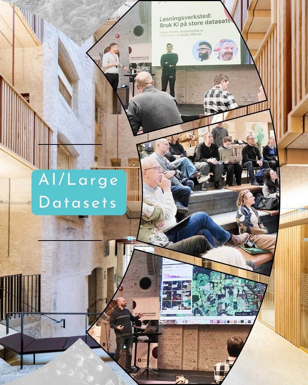 Last week at @pressenshus I got to do something I excel in: smiling wide and nodding as I desperately try to interpret the words of people much smarter than me. I did this for at least half of a day-long training, a collaboration between @instituttfo