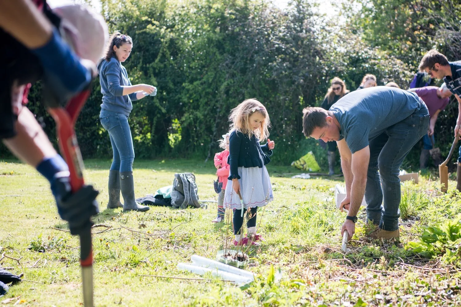 Tree planting with STAG 