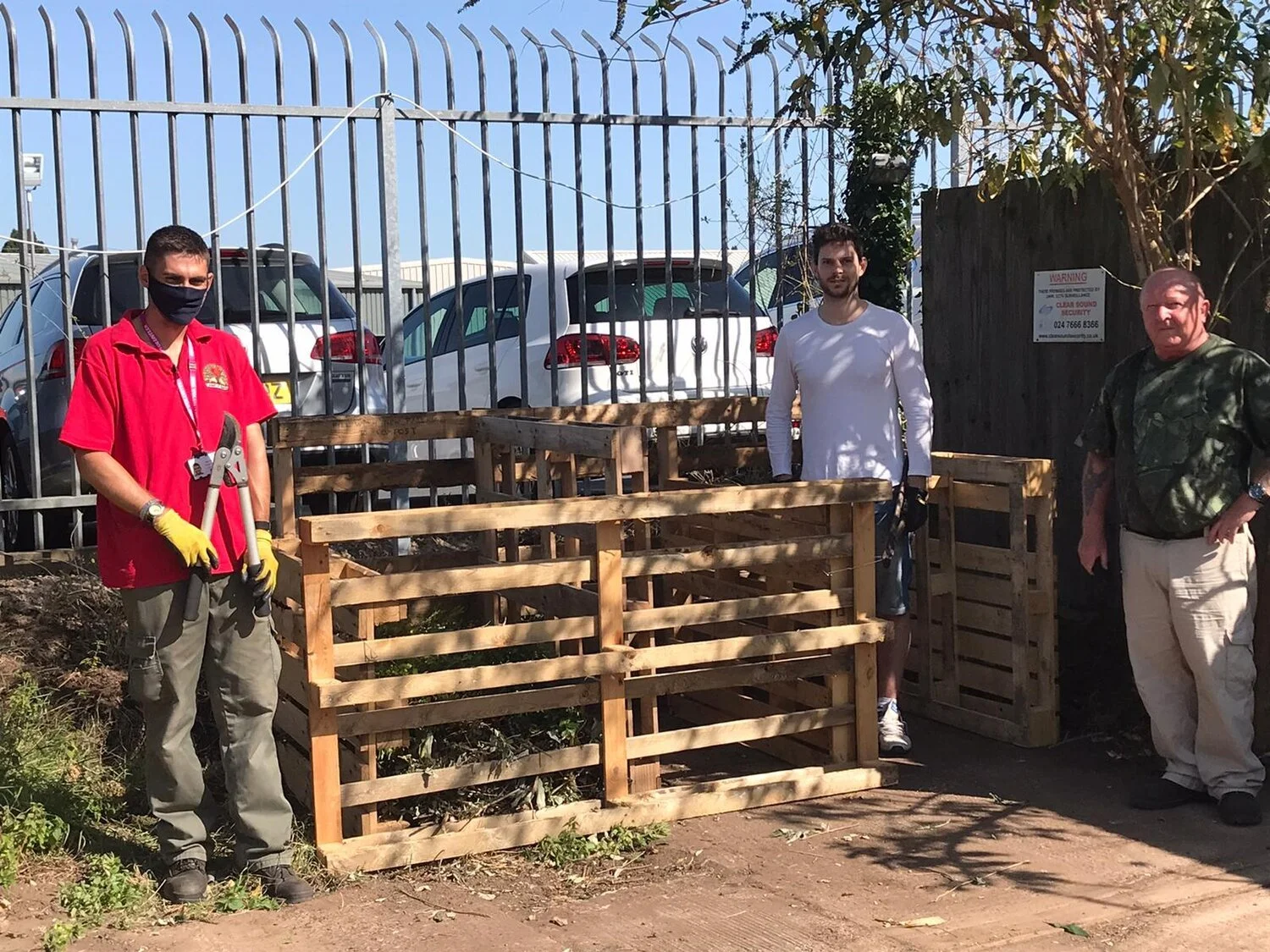 Making our own compost