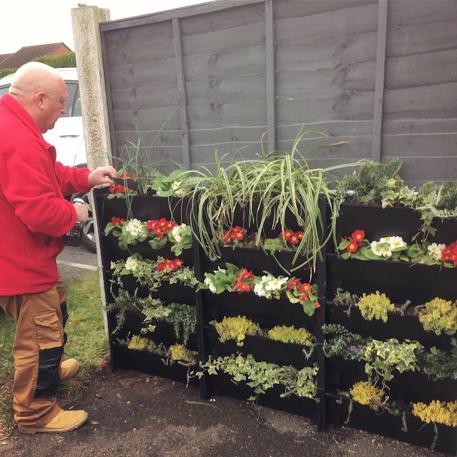 living walls being installed.jpg