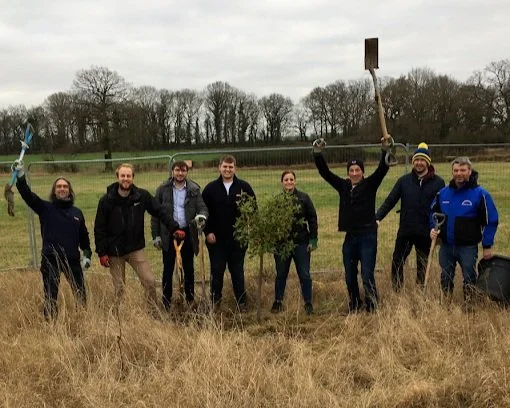 Corporate Tree Planting in February and March