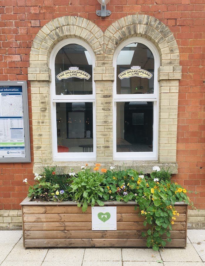 sponsored planter at stratford train station.JPG