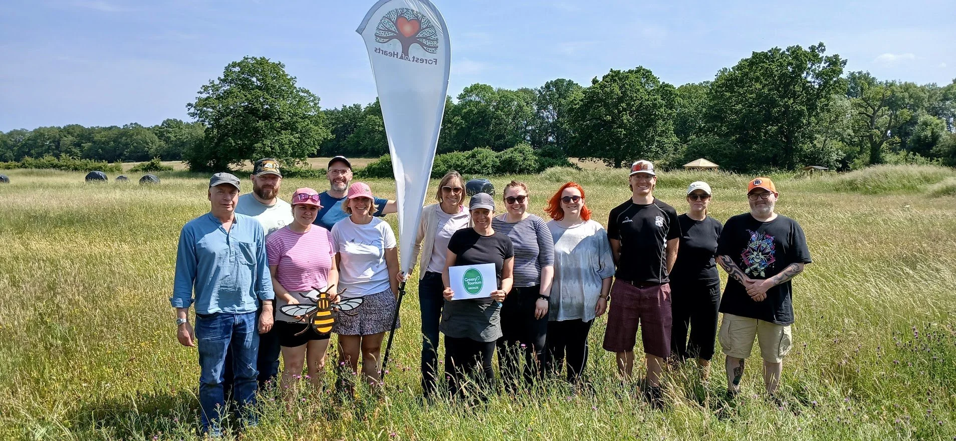 Learning, Laughing and Lending a Hand: NFU Mutual’s L&amp;D Team Join Us at our Nature Reserve