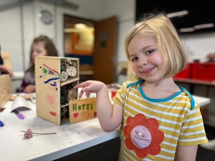 making bug and bee hotels with stratford town trust.webp