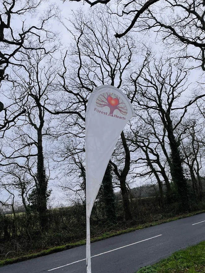 Forest of Hearts flag outside Gospel Oak Lane.jpg