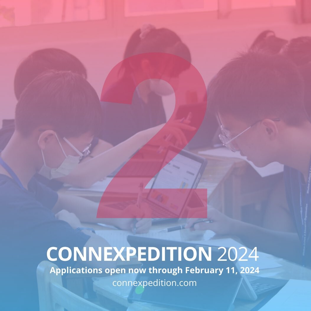 2️⃣ DAYS LEFT TO SUBMIT APPLICATIONS!! Submit it today, so you can enjoy the weekend! 🥳🤗 Looking forward to getting to know everyone!

Learn more at connexpedition.com/apply

#connexpedition #connexpedition2024