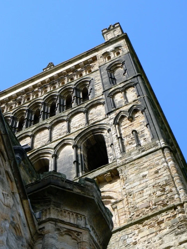 Durham Cathedral is renowned as a masterpiece of Romanesque (or Norman) architecture. It was begun in 1093 and largely completed within 40 years. It is the only cathedral in England to retain almost all of its Norman craftsmanship, and one of few to preserve the unity and integrity of its original design.
