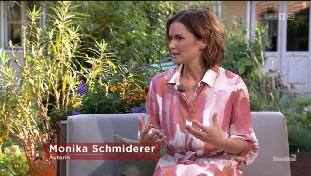 ORF2 Studio 2: Talk mit Bestseller-Autorin Monika Schmiderer (Sendung vom 16.06.2021)