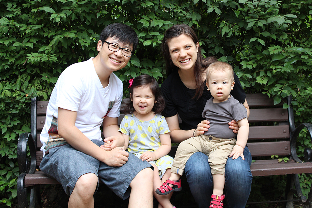 Peter, Kara and their children