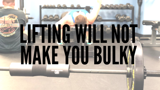 Does weight training make you bulky?