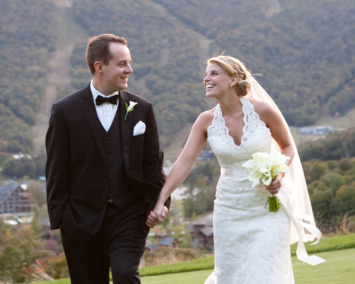 Caitlin and Adam: Stowe Mountain Lodge Wedding