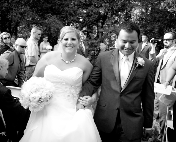 Katie and Sarin: Smith Barn at Brooksby Farm Wedding