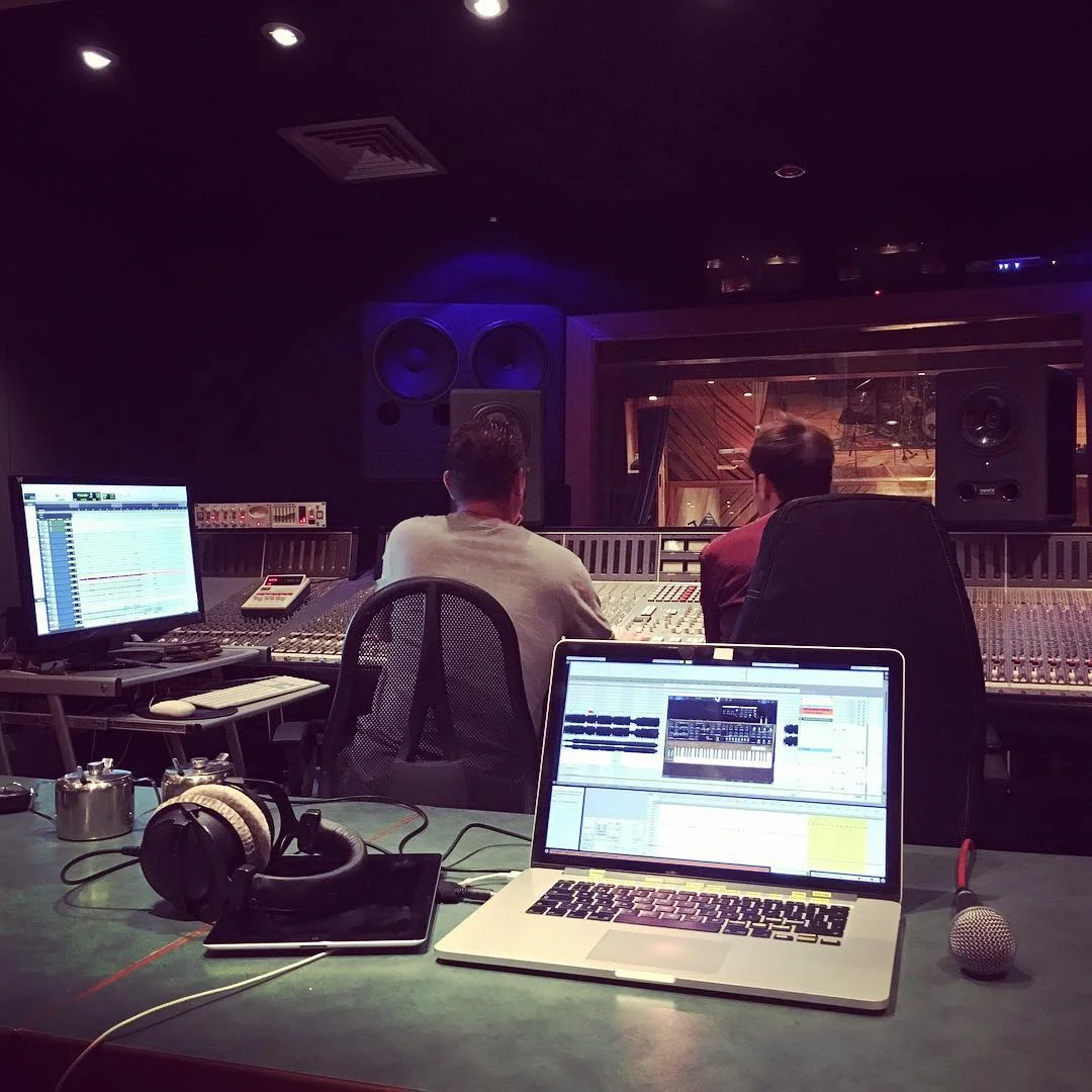 Studio session, arranging with the artist.
