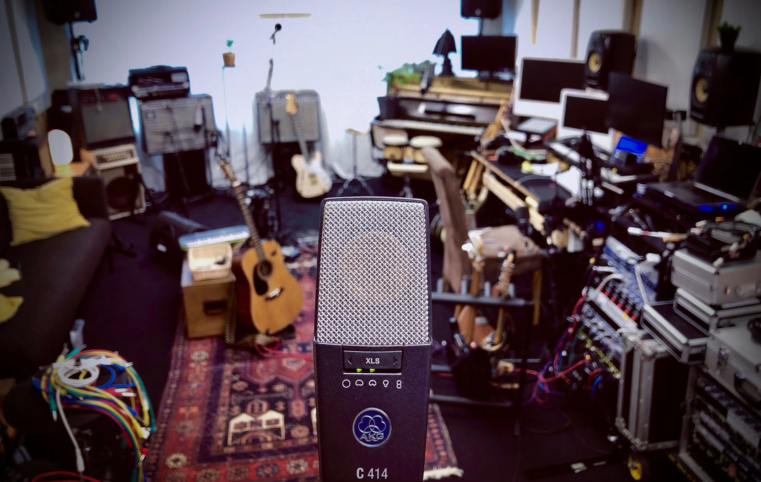 My personal workplace and music studio.