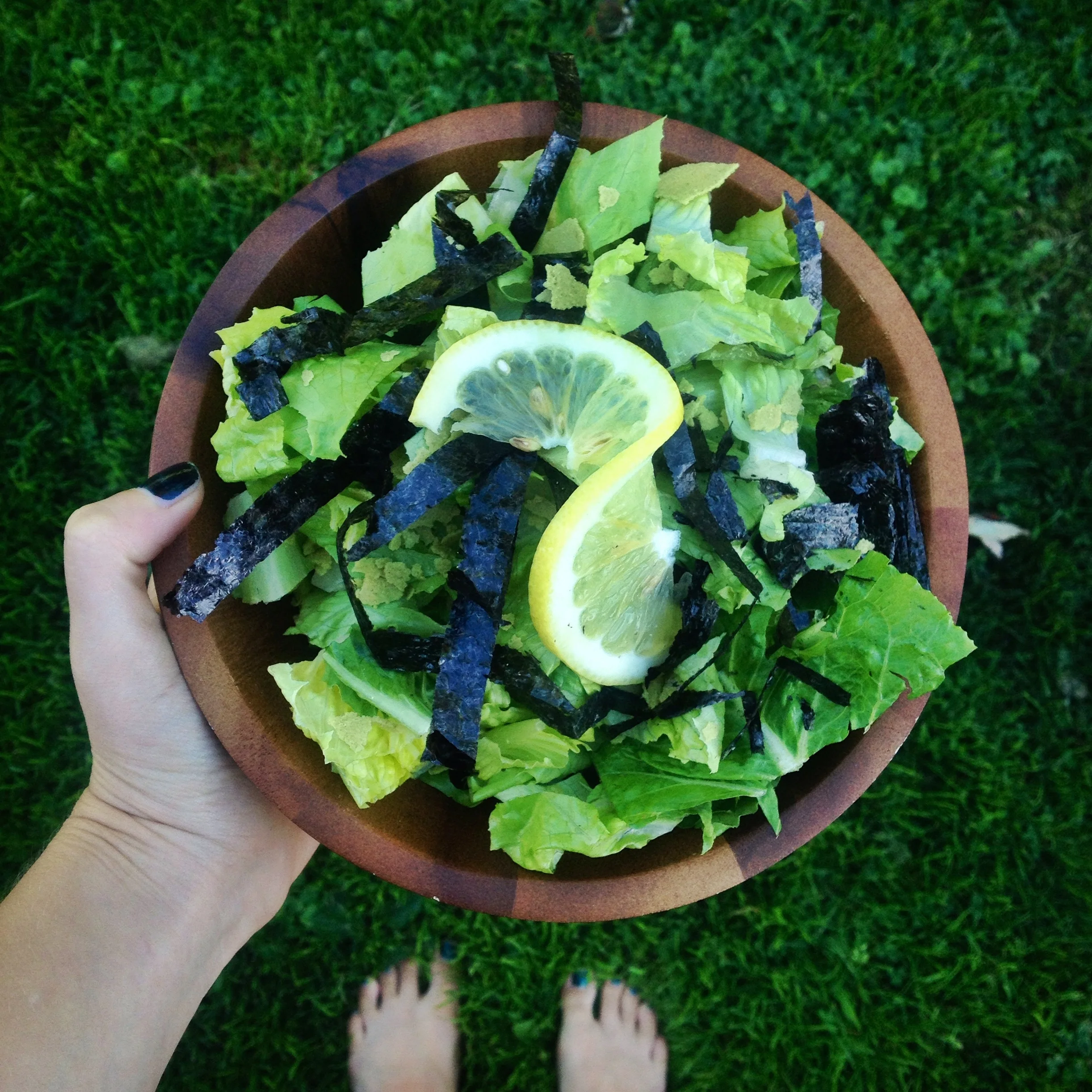 One Lucky Duck Caesar Salad