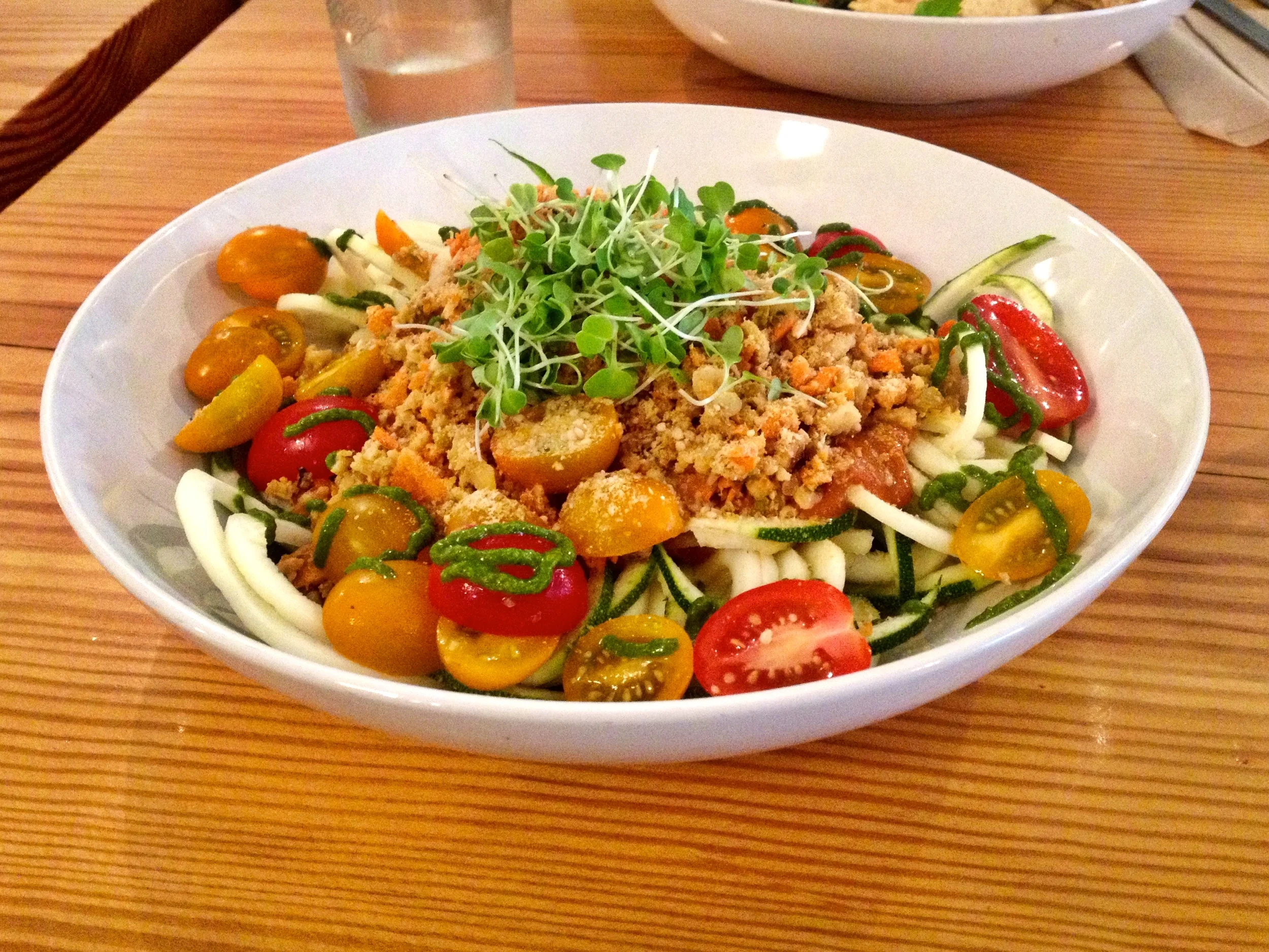 Zesty Zoodles Raw Vegan