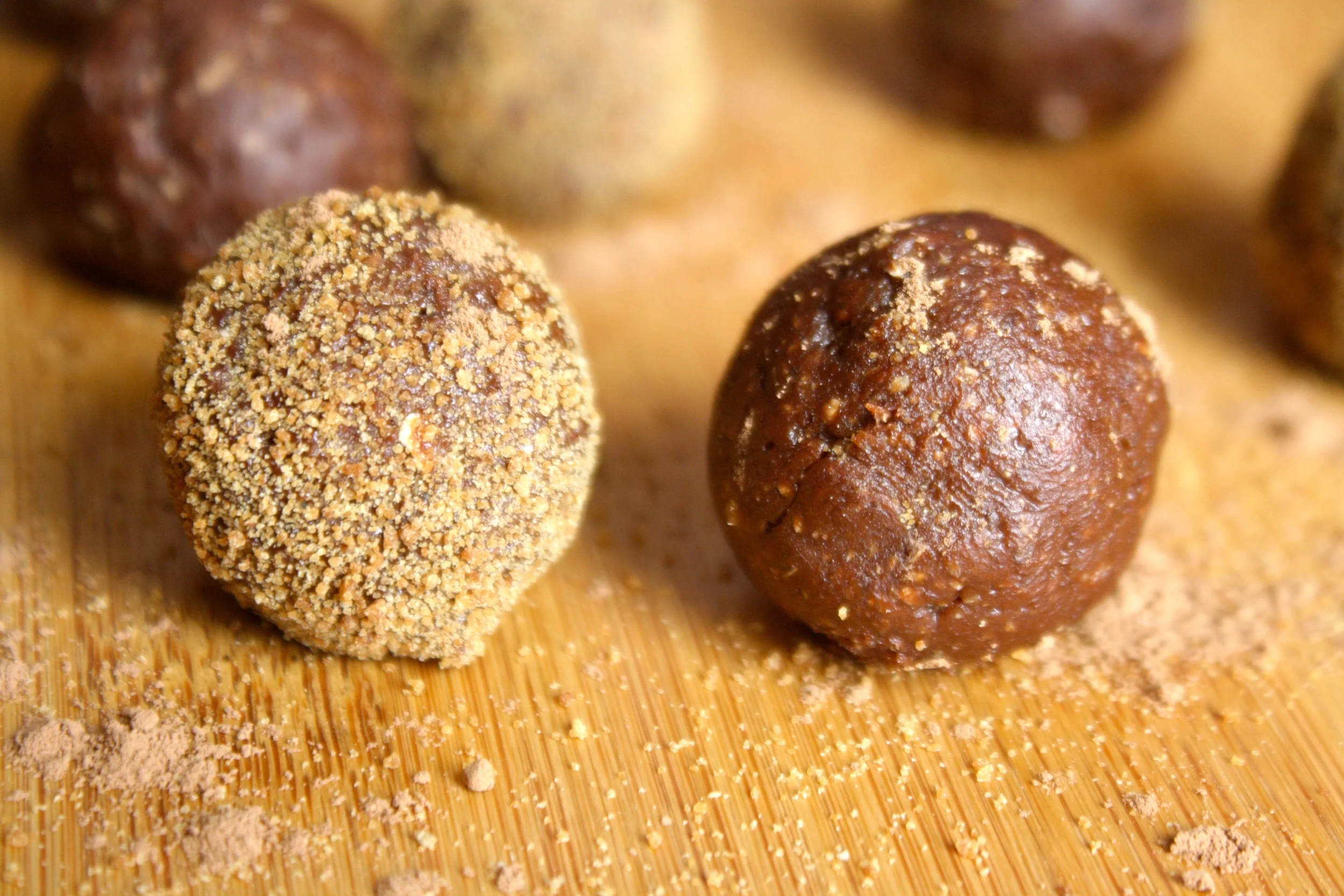 Raw Brownie Bites