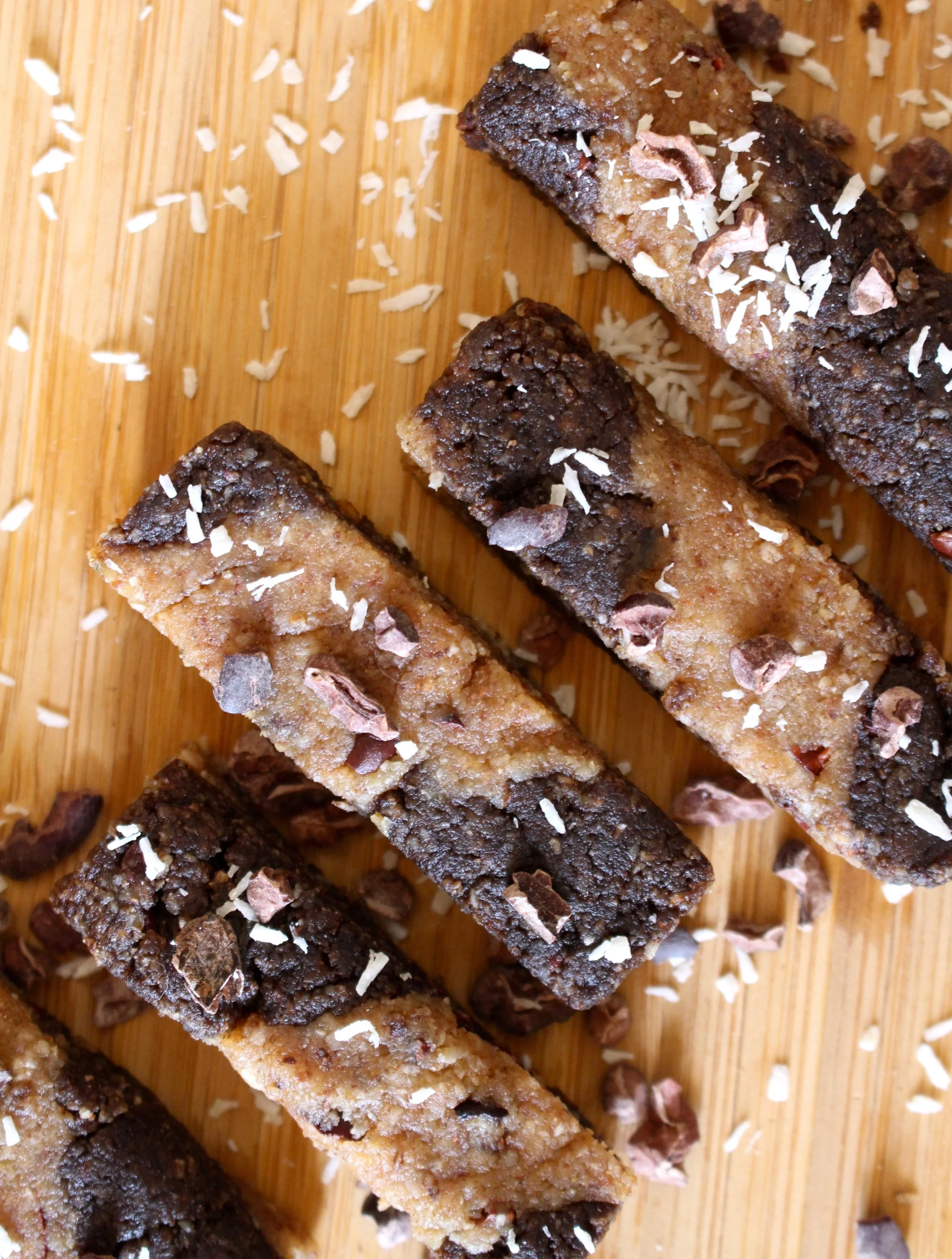 Chocolate Coconut Cashew Bars