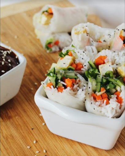 Fresh Tofu Spring Rolls
