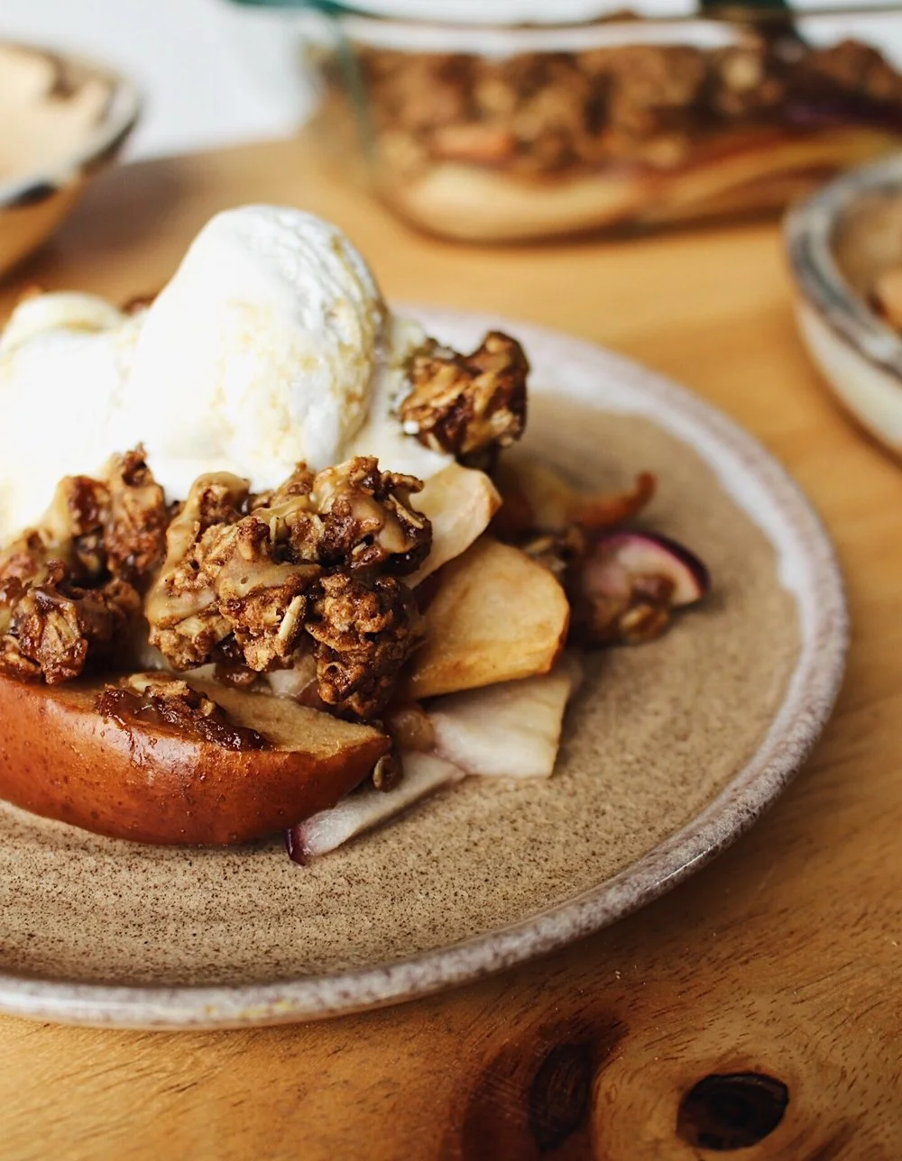 Cinnamon Apple Crisp