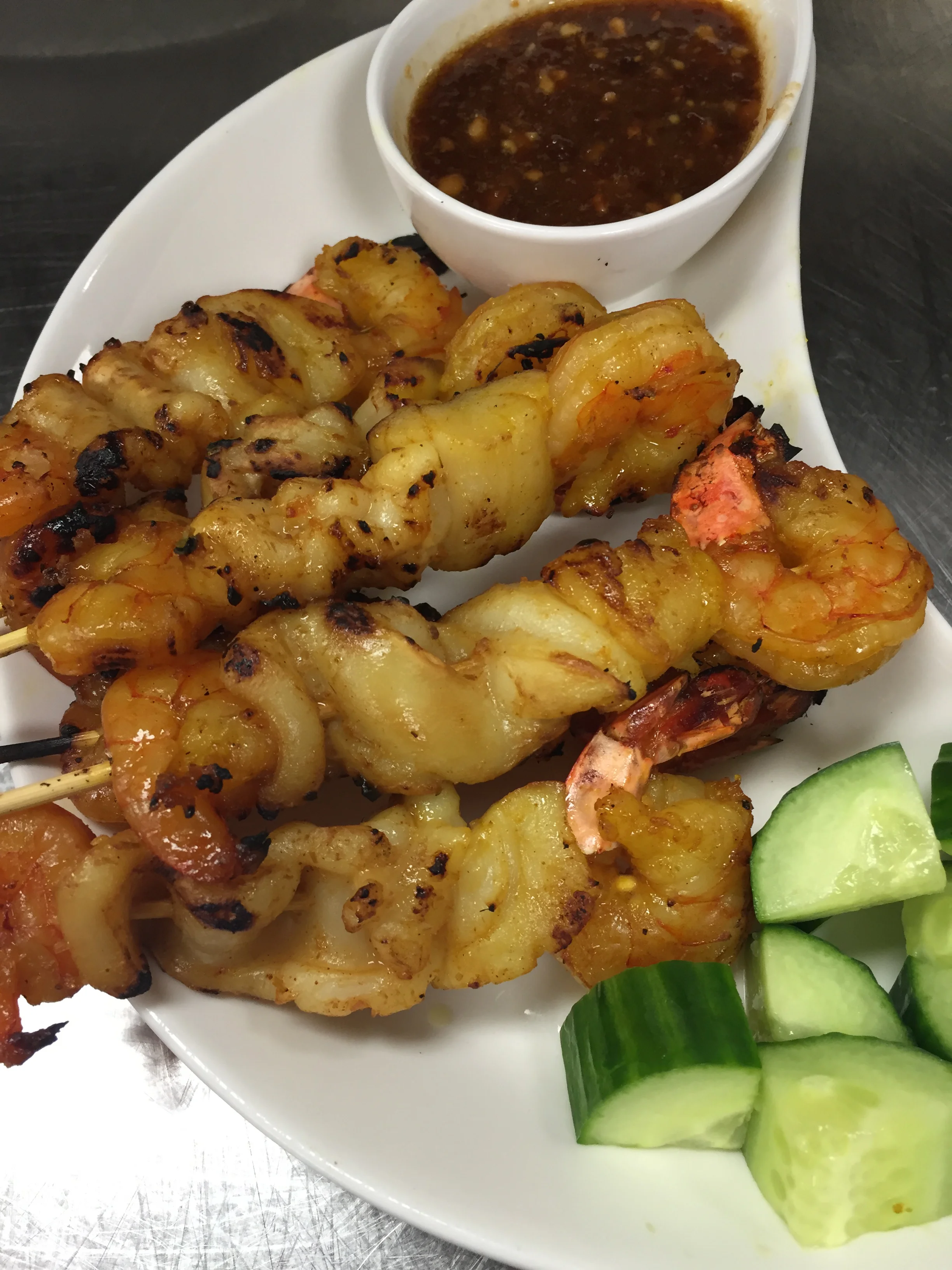 Satay Seafood